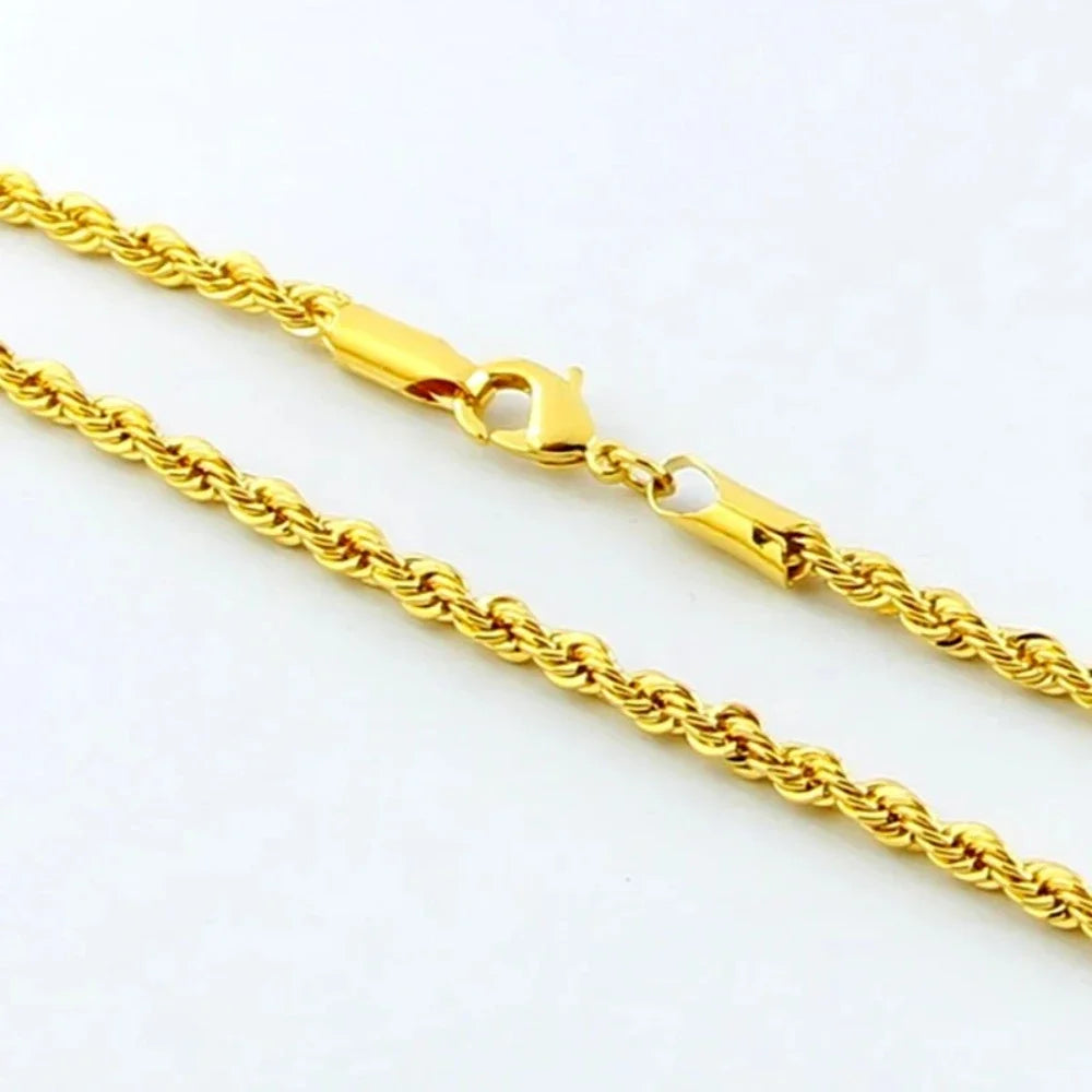 3MM Twisted Rope Chain